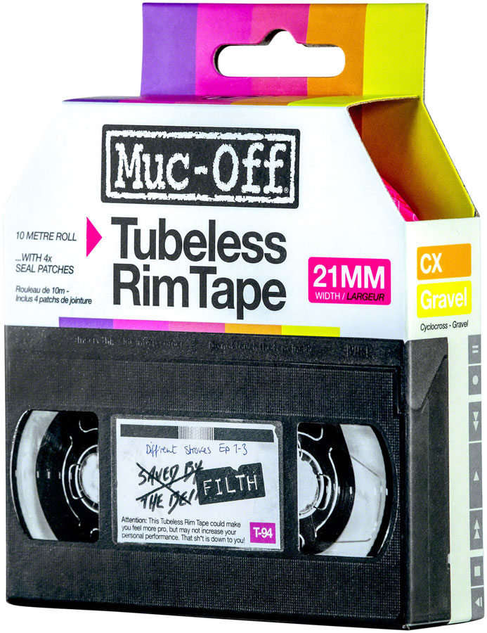 Muc-Off Rim Tape - 10m Roll, 21mm 