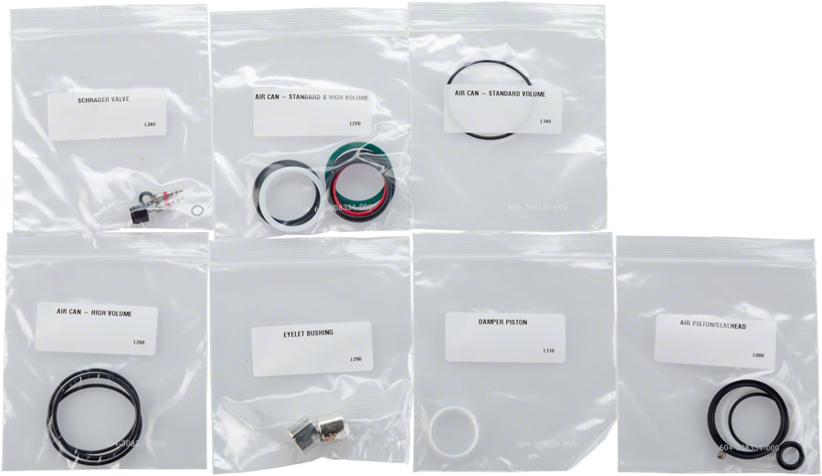 RockShox Basic Service Kit for 2011-13 Monarch RT3/RT/R 