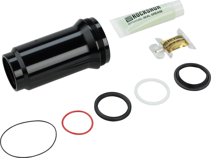 RockShox Rear Shock Air Can Assembly - Solo Air, 165/190 x 37.5-45, Deluxe/Super Deluxe A1-B2 (2017+), Black (20%Off)