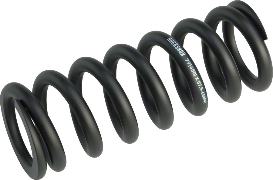 RockShox Metric Coil Spring - Length 151mm, Travel 57.5-65mm, 450 lbs, Black 