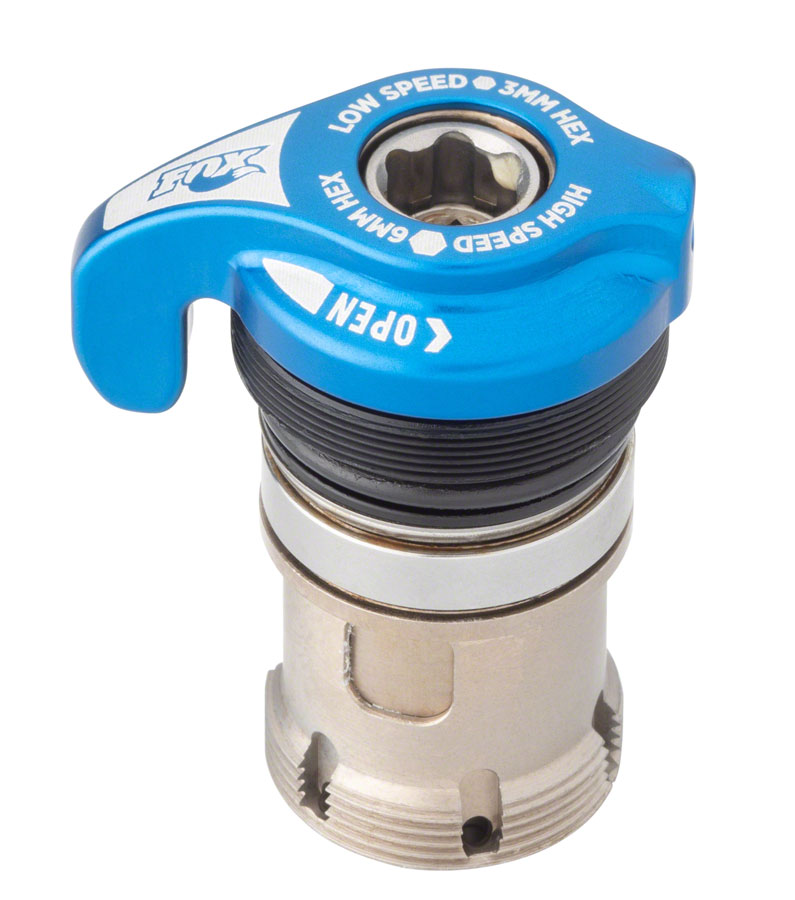 FOX X2 Cartridge Assembly - 2018, Factory, 2-Position lever and valve seat 
