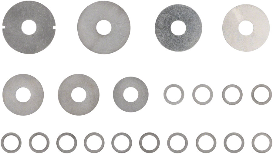FOX Valve Stack Assembly 2022 FLOAT X, DHX, Base Valve, Lever Mode Light, Bleed 3, LLB3 