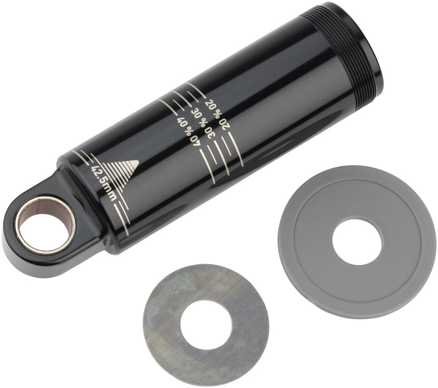 RockShox Rear Shock Damper Body - Standard Eyelet, 42.5mm w/ Hydraulic Bottom Out, 2.5mm Travel Spacer, Super Deluxe C1+ (2023+) (30%Off)