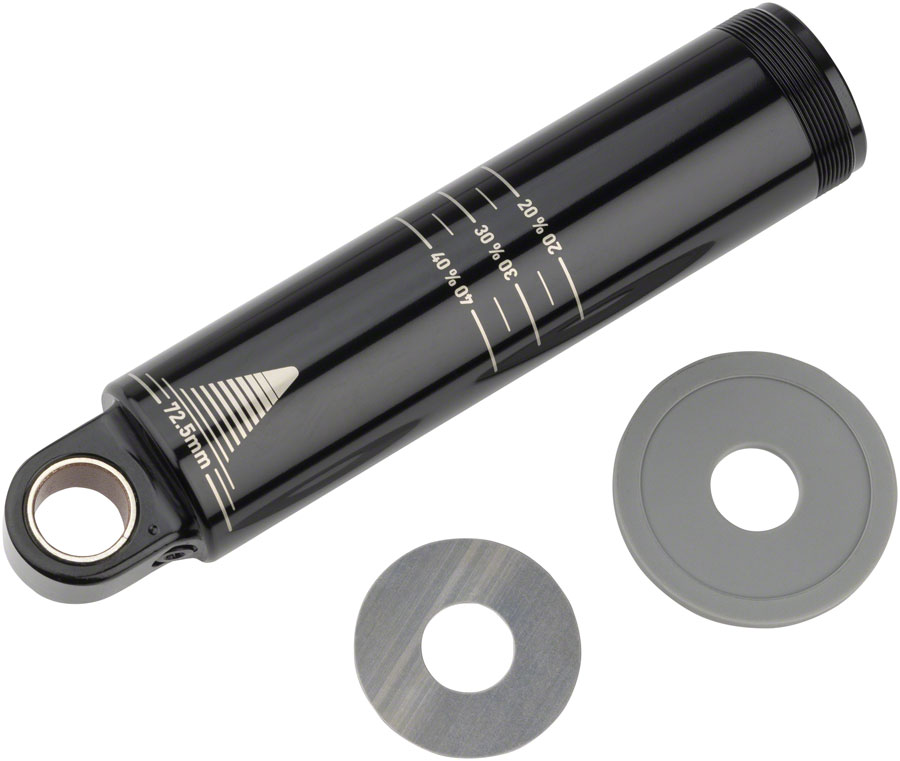 RockShox Rear Shock Damper Body - Standard Eyelet, 75mm w/ Hydraulic Bottom Out, Super Deluxe C1+ (2023+) (40%Off)