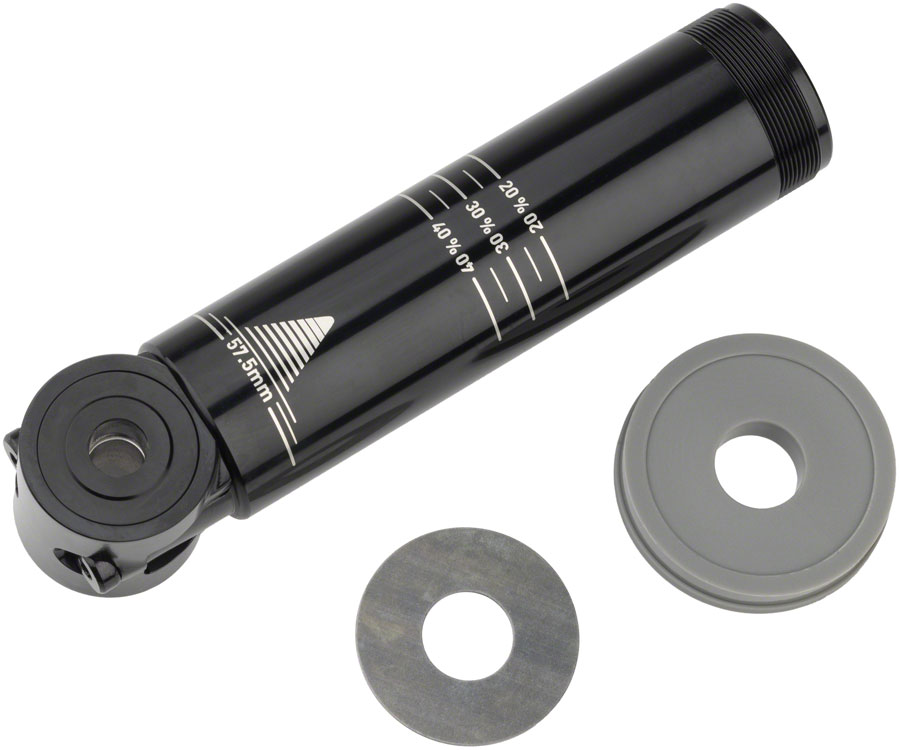 RockShox Rear Shock Damper Body - Bearing Eyelet, 57.5mm w/ Hydraulic Bottom Out, 7.5mm Travel Spacer, Super Deluxe C1+ (2023+) (30%Off)