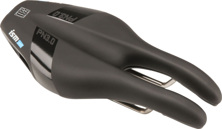 ISM PN 3.0 Saddle - Steel, Black