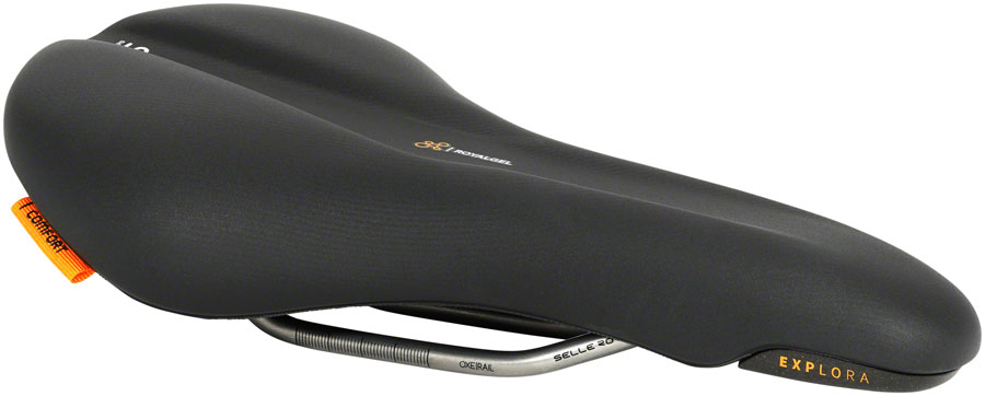 Selle Royal Royal Explora Saddle - Black, Athletic 