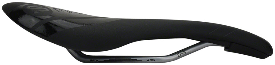 Smanie GT Series Saddle - Chromoly, Microfiber Black, 147