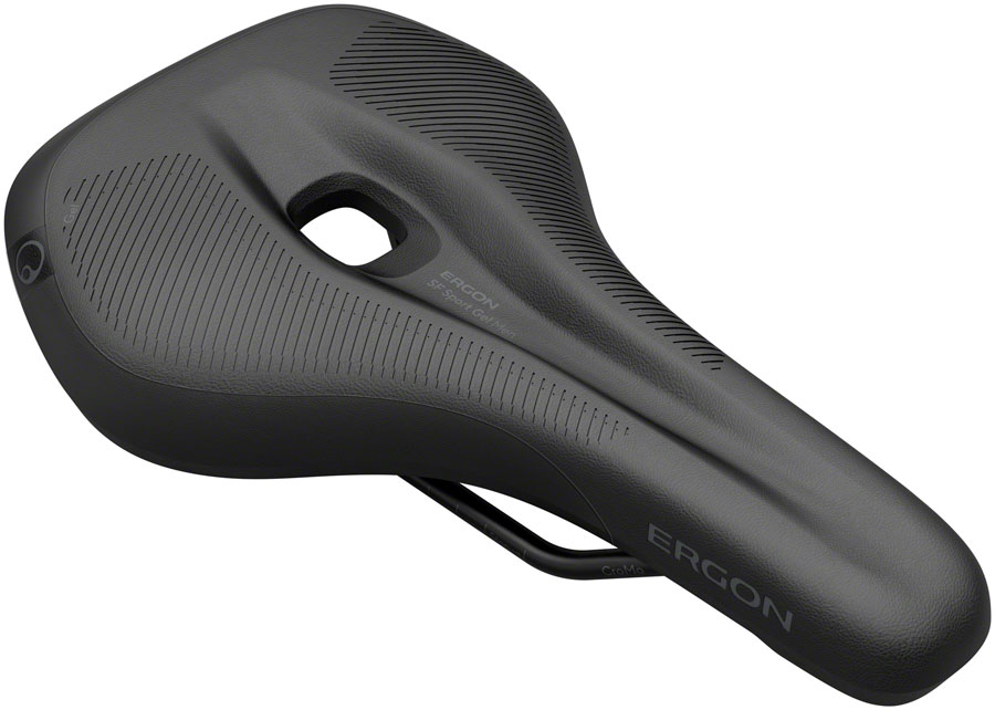 Ergon SF Sport Gel Saddle - Chromoly, Black, Men's, Small/Medium






