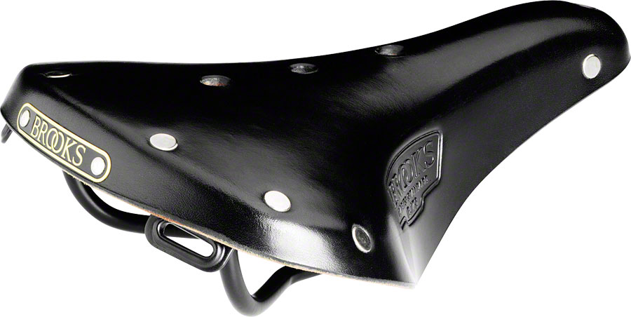 Brooks B17 Standard Saddle - Steel, Black, Women's