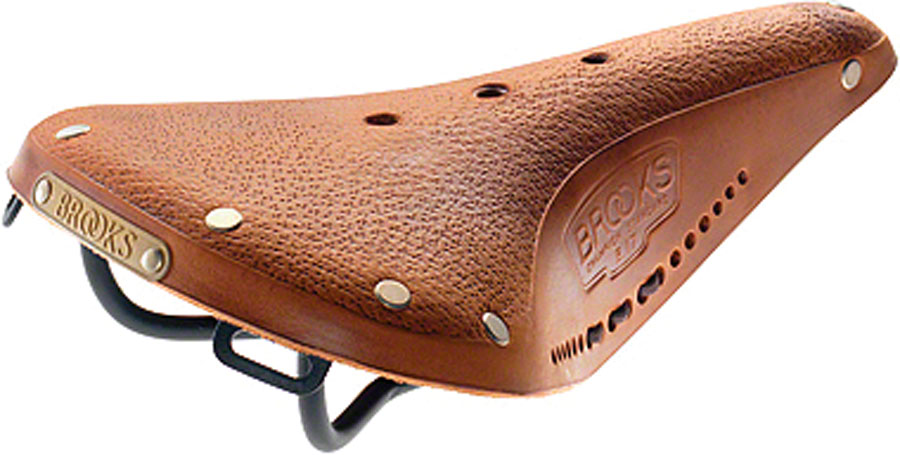 Brooks B17 Softened Saddle - Steel, Tan, Men's






