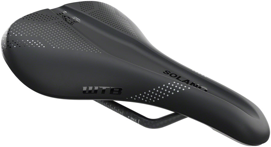 WTB Solano Saddle - Carbon, Black, Wide, Fusion Form 