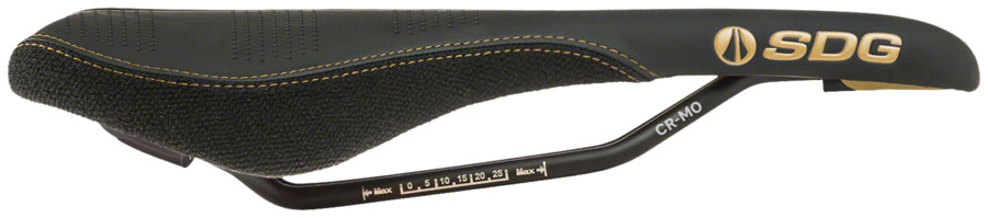 SDG Radar Saddle - Chromoly, Black/Tan 