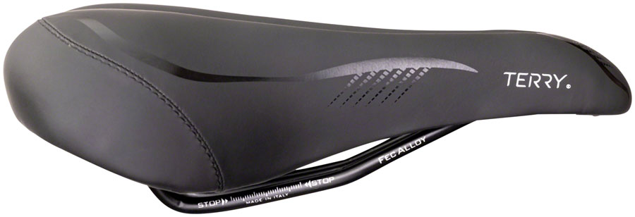 Black -Selle de vélo de route en cuir ajouré, respirante, confortable