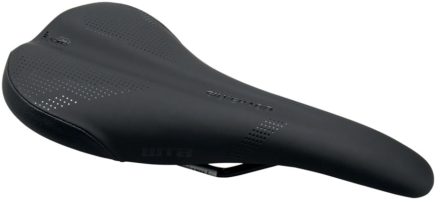 WTB Silverado Saddle - Chromoly, Black, Narrow






