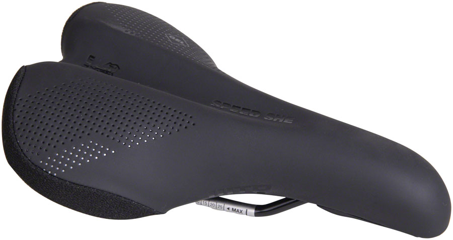 WTB Speed She Saddle - Chromoly, Black, Women's, 150 mm, Wide 