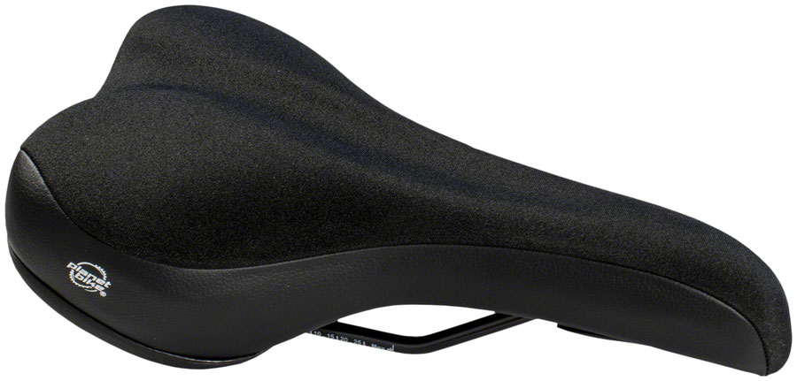 Planet Bike Comfort Gel Saddle - Steel, Black, Men's






