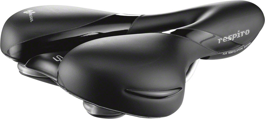 Selle Royal Respiro Saddle - Manganese, Black, Moderate