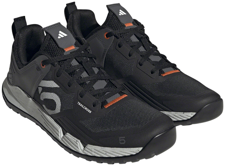 Five Ten Trailcross XT Flat Shoes - Men's, Core Black/Ftwr White/Gray Six, 10 