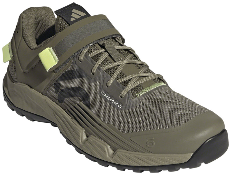 Five Ten Trailcross Mountain Clipless Shoes - Men's, Orbit Green/Carbon/Core Black, 7 
