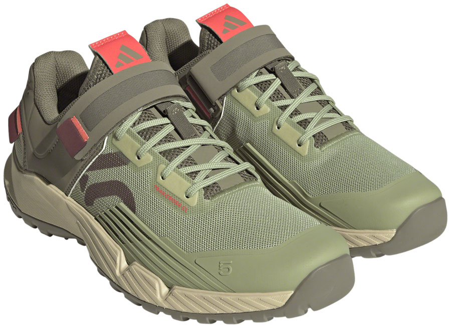 Five Ten Trailcross Mountain Clipless Shoes - Women's, Magic Lime/Quiet Crimson/Orbit Green, 5.5 