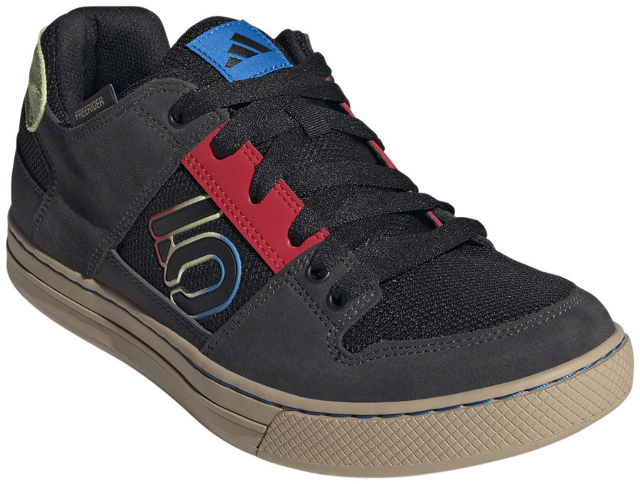 Five Ten Freerider Flat Shoes - Men's, Core Black/Carbon/Red, 8.5 