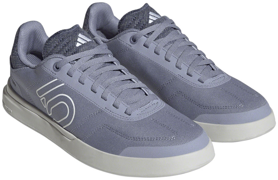Five Ten Sleuth Deluxe Canvas Flat Shoes - Women's, Silver Violet/Ftwr White/Coral, 8