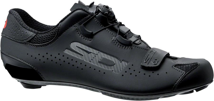 Sidi Sixty Road Shoes - Men's, Black/Black, 43.5 