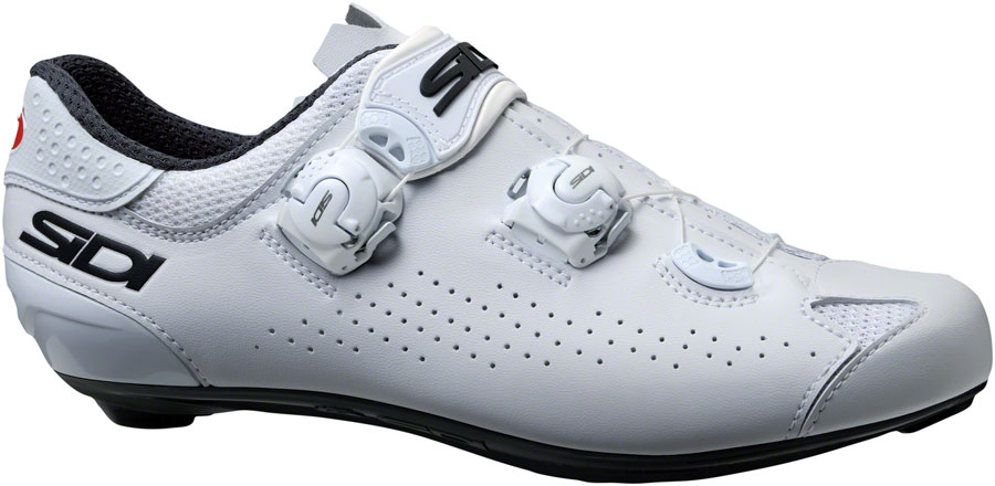 Sidi Genius 10 Road Shoes - Men's, White/White, 46.5