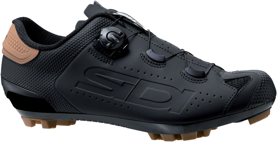 Sidi Dust Mountain Clipless Shoes - Men's, Black/Black, 46 