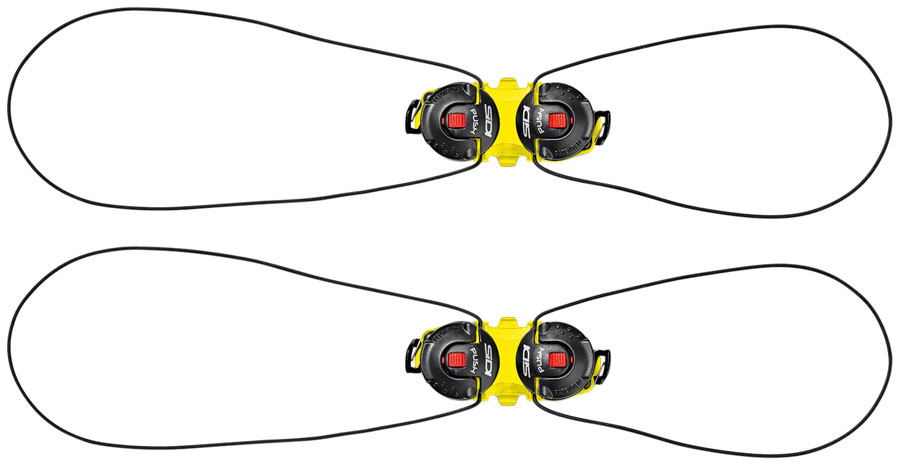 Sidi Tecno-3 Push Double System Single - Yellow/Black
