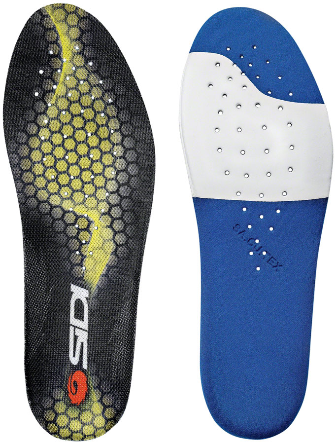 Sidi Comfort Fit Insole - Black/Yellow/White/Red, 44