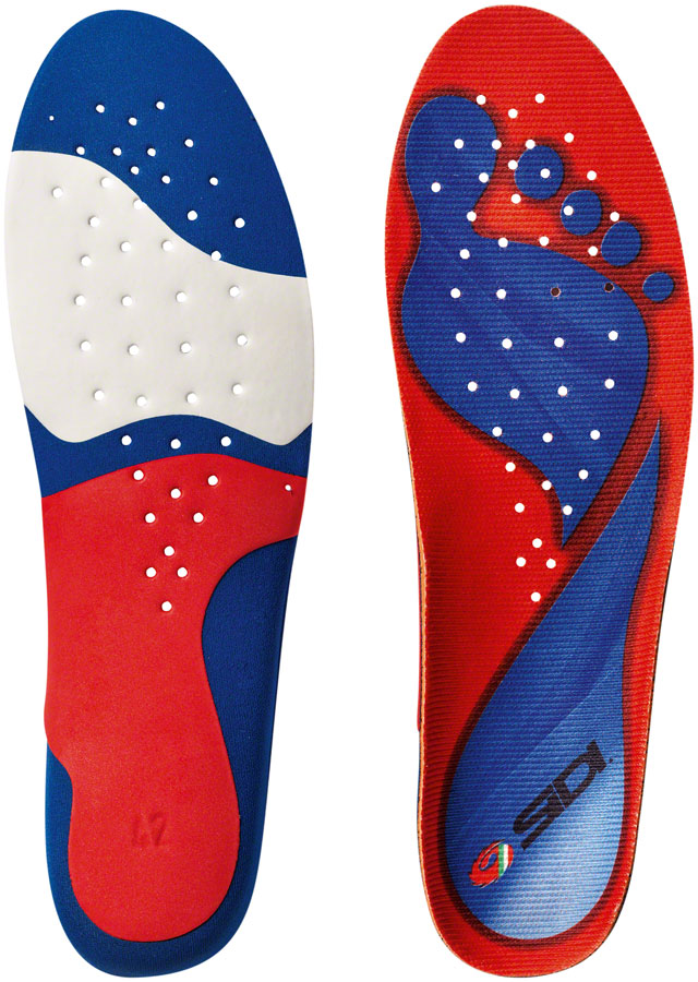Sidi Memory Insoles - Red/Blue, 42