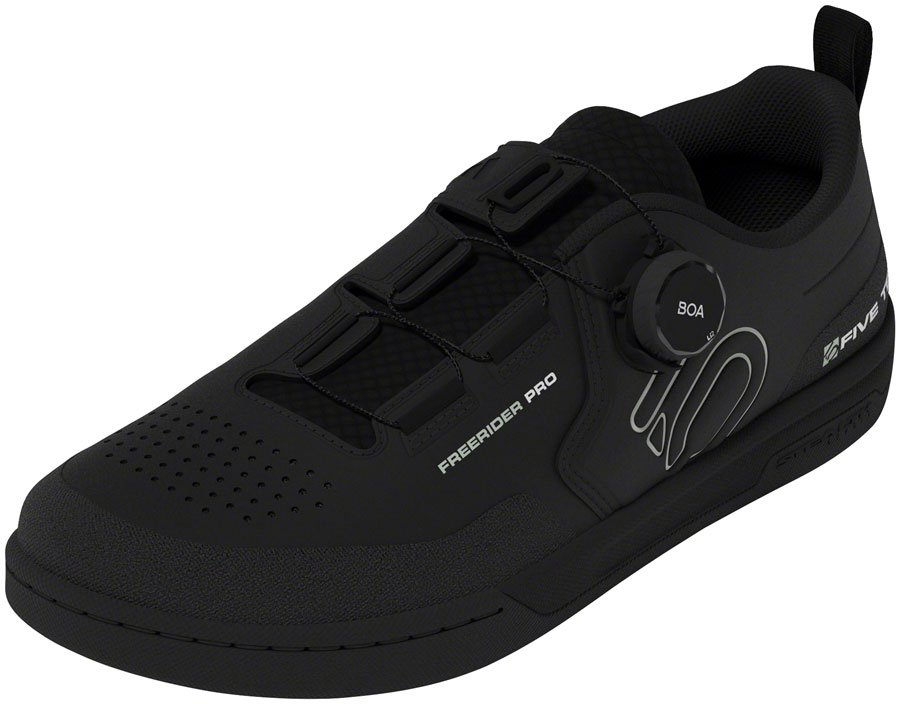 Five Ten Freerider Pro BOA Flat Shoes - Women's, Core Black/Linen Green/FTWR White, 9.5 