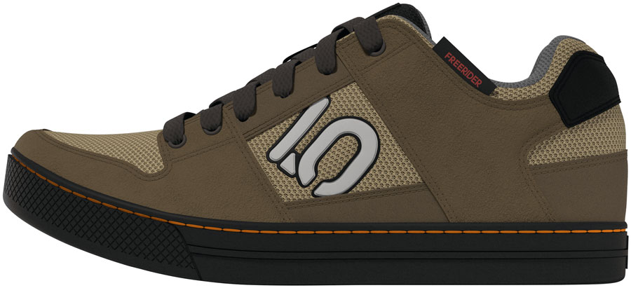 Five Ten Freerider Flat Shoes - Men's, Cardboard/Wonder Alumina/Pure Tangerine, 11