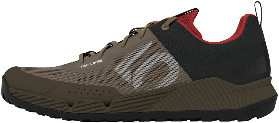 Five Ten Trailcross LT Flat Shoes - Men's, Cardboard/Off White/Core Black, 10