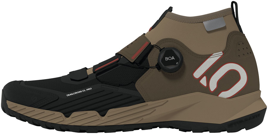 Five Ten Trailcross Pro Mountain Clipless Shoes - Men's, Cardboard/Off White/Black, 10.5
