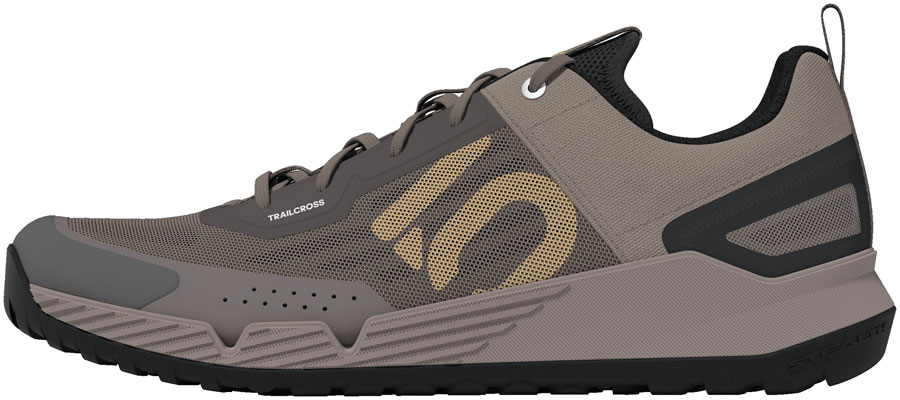 Five Ten Trailcross LT Flat Shoes - Women's, Wonder Taupe/Ice Tangerine/Carbon, 10