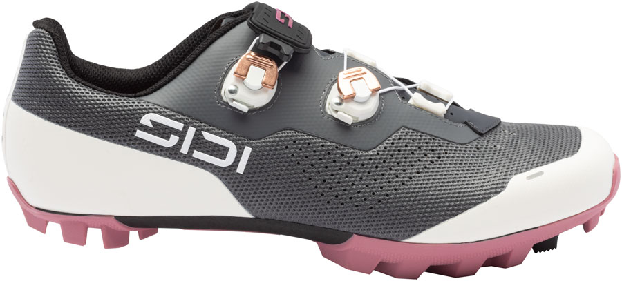 SIDI Dominator X XC Clipless Shoes - Women's, Anthracite Ice White, 37