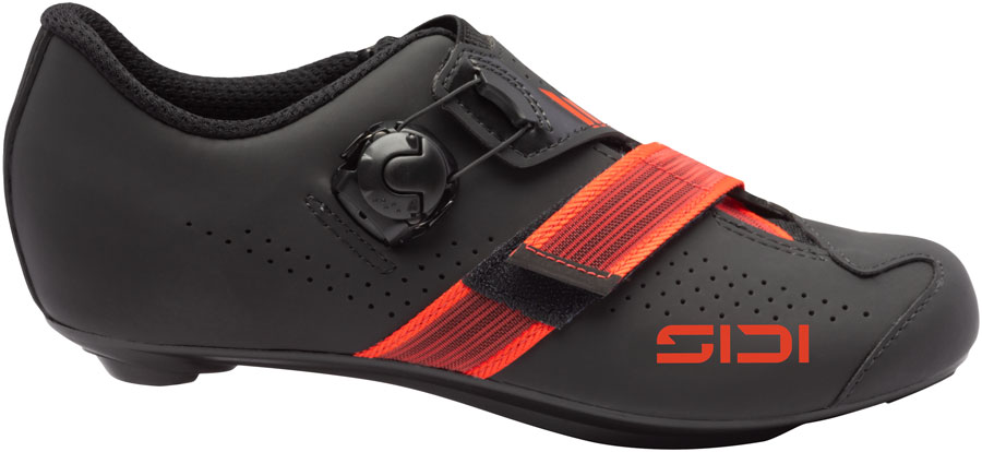 SIDI Prima Road Shoes - Men's, Black Red, 40.5