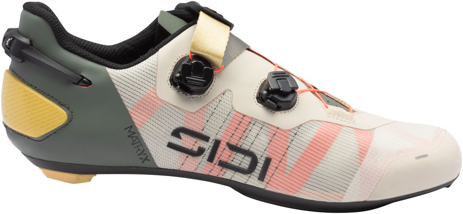 SIDI Wire 3 Road Shoes - Mens, Sand Coral Fluo, 43