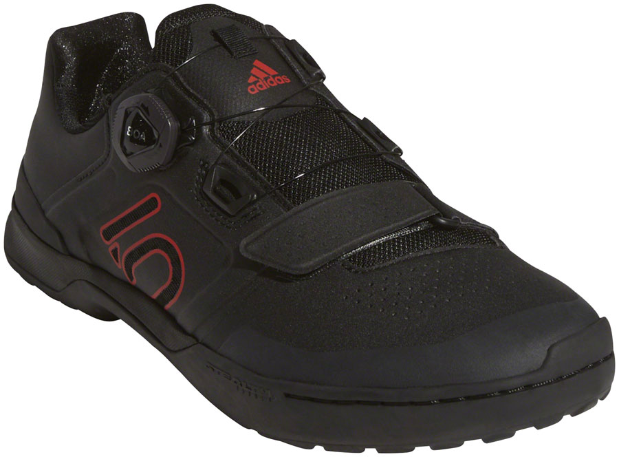 Five Ten Kestrel Pro BOA Mountain Clipless Mountain Clipless Shoes - Men's, Core Black / Red / Gray Six 7.5 
