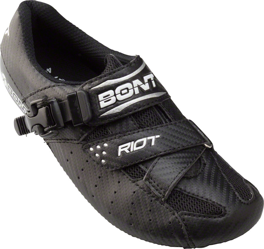 BONT Riot Road Cycling Shoe Black Euro 40.5