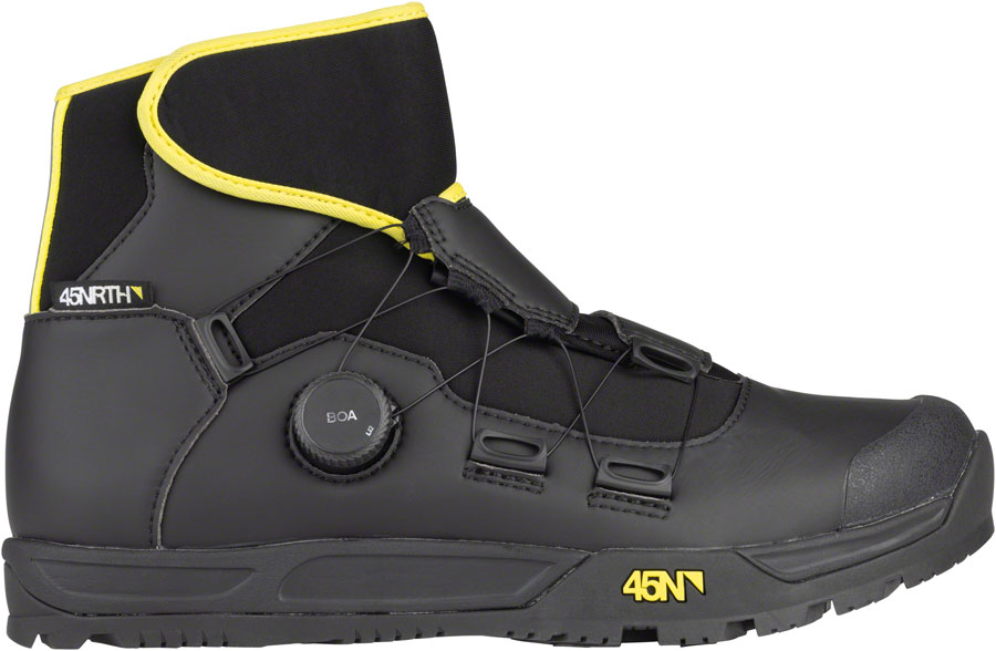 45NRTH Ragnarok BOA Cycling Boot - Black, Size 46






