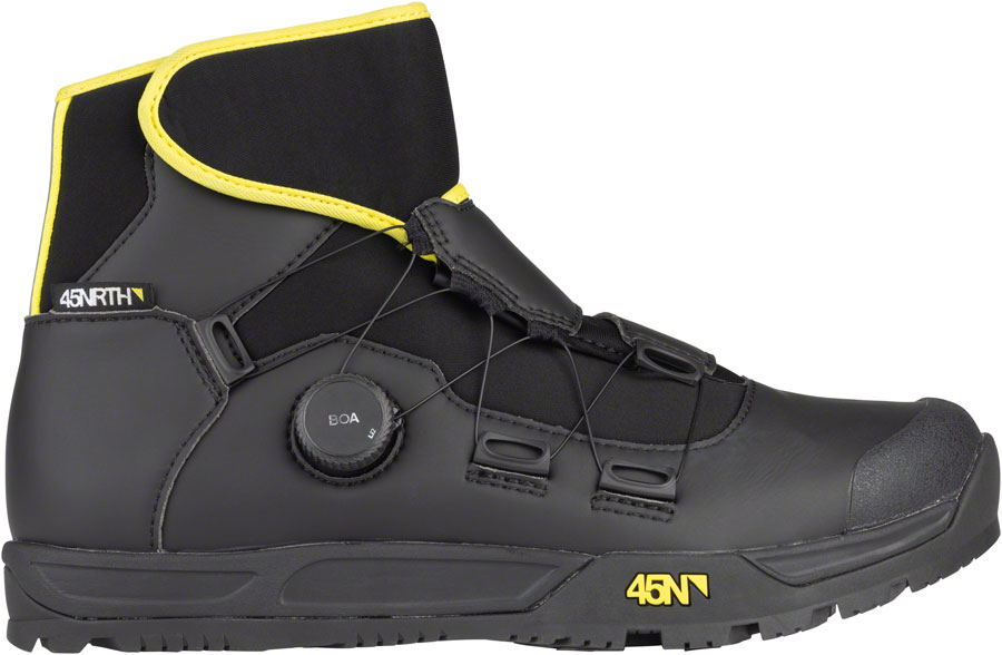 45NRTH Ragnarok BOA Cycling Boot - Black, Size 50 