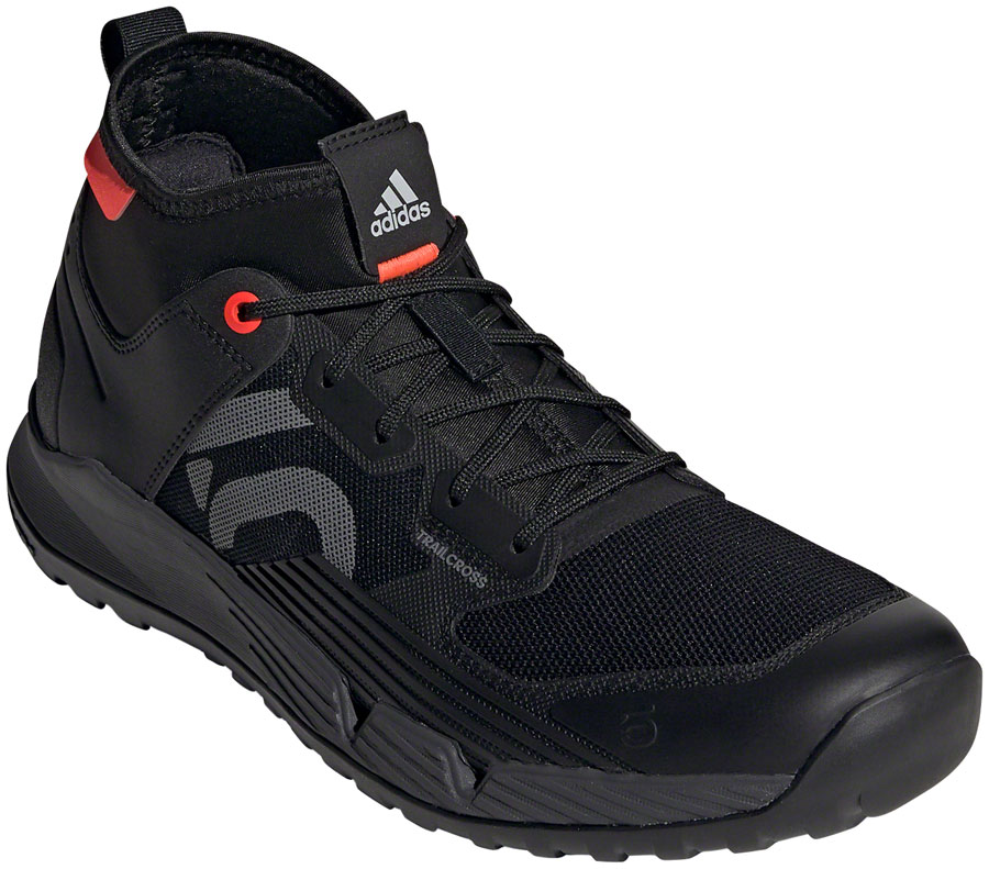 Five Ten Trailcross XT Flat Shoe - Men's, Core Black / Grey Four / Solar Red, 13 | Bikeparts.Com