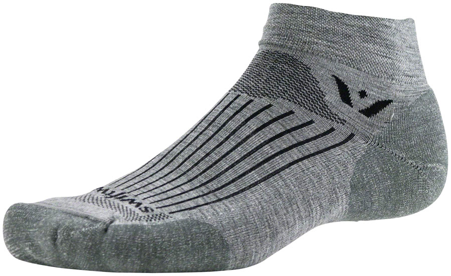 Swiftwick Pursuit Ankle Socks - Heather, Medium