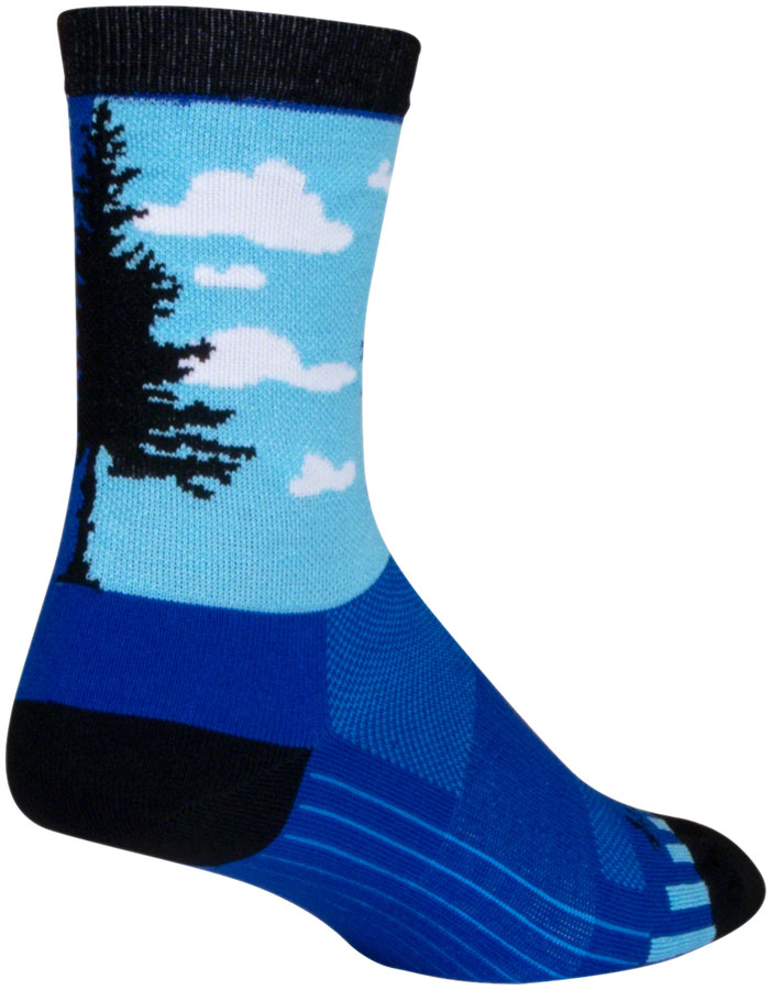 SockGuy Night and Day Crew Sock - 6", Large/X-Large