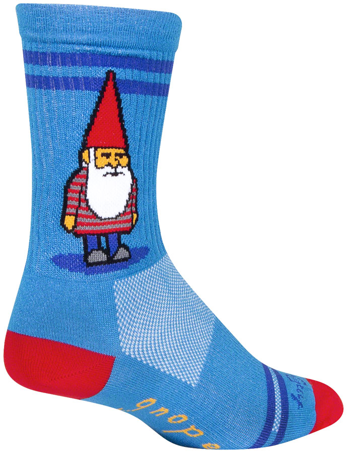 SockGuy Gnope Crew Socks - 6", Small/Medium