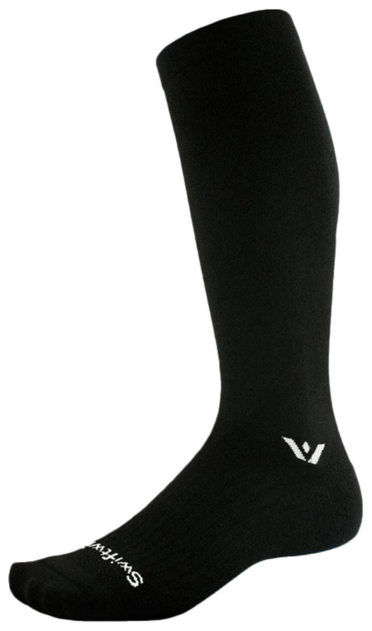 Swiftwick Aspire Knee High Socks - Circuit Black, Small